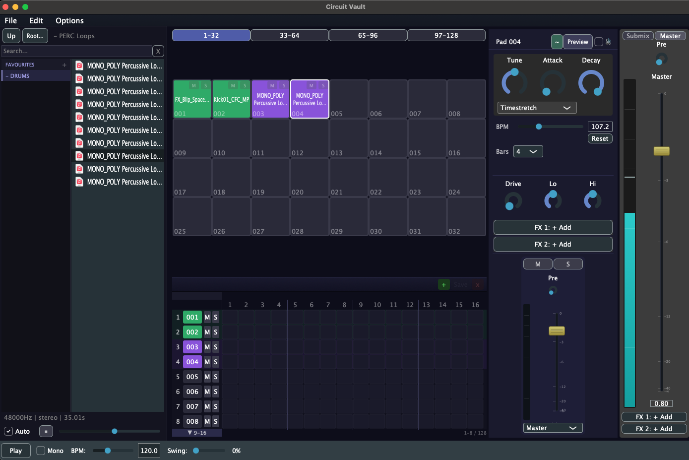 Circuit Vault interface